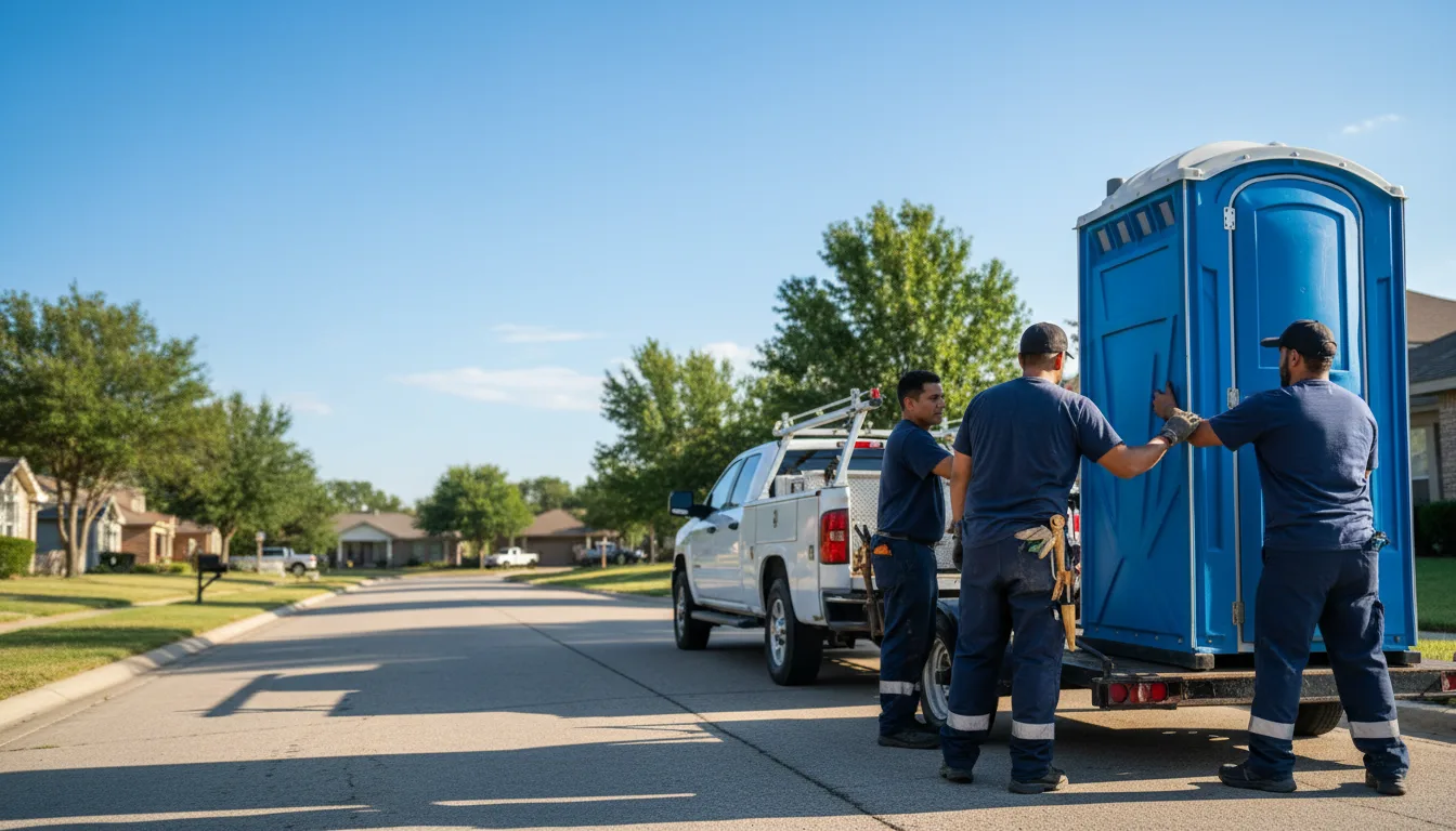 Portable Toilet Rental in Rocksprings, TX near me